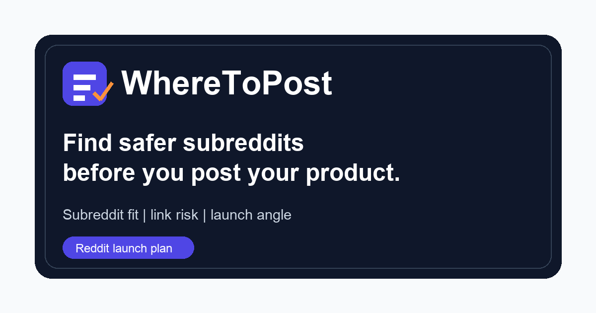 Show HN: A tool that reviews subreddit promotion rules before you post